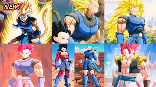 ALL SHALLOTS TRANSFORMATION IN DRAGON BALL LEGENDS 🔥 JAN 2023 [upl. by Ayote585]