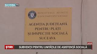 Subventii pentru unitatile de asistenta sociala [upl. by Hedges471]