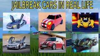 JAILBREAK CARS IN REAL LIFE 2022 [upl. by Llib307]