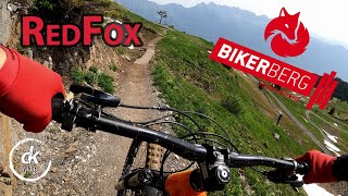 RedFox  Flumserberg  Sick and fast flowy MTB Trail  Bikerberg Flumserberg Switzerland [upl. by Ij]