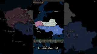 Poland vs Ukraine and Belarus  Hoi4 Timelapse [upl. by Bollay]