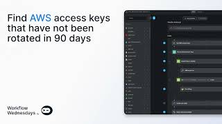 Workflow Wednesday Find AWS access keys [upl. by Terrag]