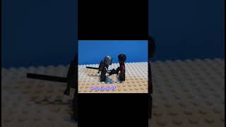 Mando take off his helmet off lego stopmotion shorts [upl. by Prestige]