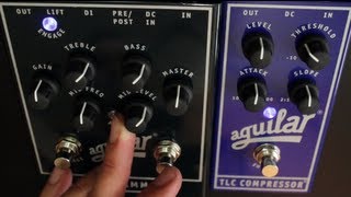 Aguilar TLC Compressor amp Tone Hammer with Norm Stockton ArtOfGroovecom [upl. by Werner]