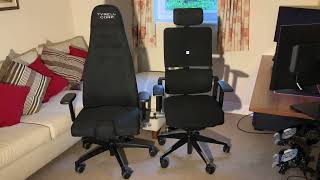 Steelcase vs Monstertech gaming chair comparison [upl. by Enamrahs]