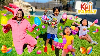 Best EASTER EGG HUNT Activities with Ryan Emma and Kate [upl. by Iv102]