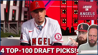 Los Angeles Angels Have 4 Top100 MLB Draft Picks Will It Change the Farm Who Could They Take [upl. by Jorry]