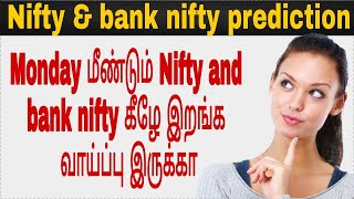 nifty and bank nifty prediction for tomorrow 14102024 in tamil [upl. by Brier]