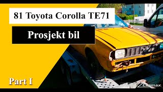 Toyota Corolla TE71 video1 [upl. by Altis]