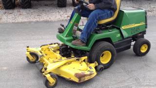 John Deere F725 Riding Mower Sold on ELS [upl. by Alcot]