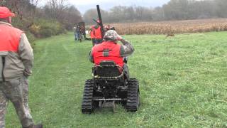 LEEK 2011 Franklinville Pheasant huntwmv [upl. by Korten160]