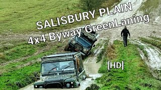 SALISBURY PLAIN 4x4 2022 HD I Fails and Wins I Stuck in mud I Off Road  Green Lanes I Land Rover [upl. by Ellenhoj]