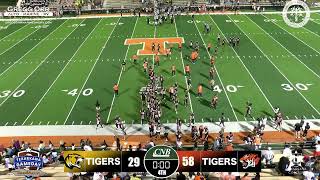 Texas High Tigers vs Mt Pleasant Tigers Homecoming [upl. by Harriot]