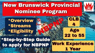 PNP New Brunswick PNP for Canadian PR  NBPNP Canada Immigration  Canadian Charisma [upl. by Haldes]