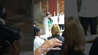 Missa Semana da família em Pingo Dágua MG  Bairro Perobas [upl. by Inoj]