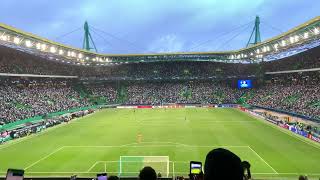 Sporting vs Tottenham “Se o Paulinho mostra os dentes eles até caem”  Golo de Arthur [upl. by Eatnoj]