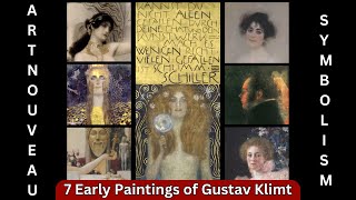 7 Early Paintings of Gustav Klimt [upl. by Berey]