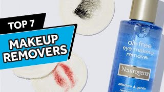 Top 7 Best Makeup Removers [upl. by Ahseal483]