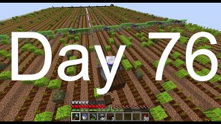 100 minecraft days Farming Melons  6800000 PB [upl. by Nodanrb191]