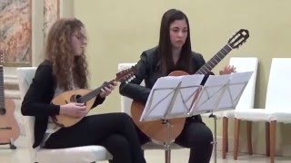 Mandolino e chitarra  quotSonata per Rovenequot largoandante sostenuto  N Paganini [upl. by Lorena930]