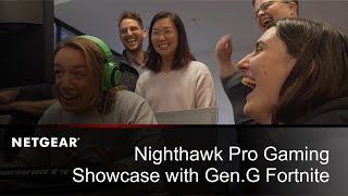 Nighthawk Pro Gaming Showcase with GenG Fortnite Team  GenG Maddie Tina amp Carlee [upl. by Kristi727]