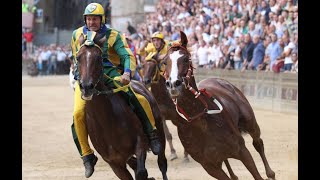 Palio di Siena 16082019 [upl. by Aleekahs]