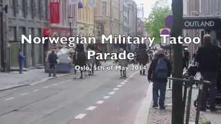 Norwegian Military Tatoo Parade 2014 [upl. by Strage980]