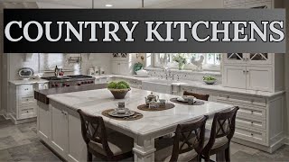 Rustic Charm amp Culinary Comfort Exploring Country Kitchens [upl. by Cheria]