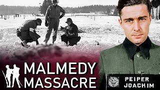 Malmedy Massacre  What Happened Rare Original Film WW2 Documentary [upl. by Lalaj326]