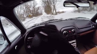 Can You Drive a Miata in the Winter binaural audio [upl. by Cresa757]