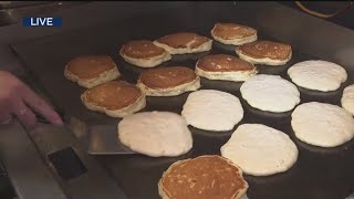 How to make perfect pancakes to celebrate National Pancake Day [upl. by Ayvid]