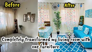 Simple Living Room Makeover  Living Room decor ideas livingroomdecor [upl. by Akayas]