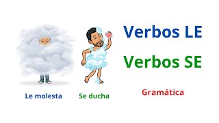 ✅Verbos LE  Verbos SEReflexivos en Español✅ Diferencias Gramática💯Aprender Español💯Learn Spanish [upl. by Aicram900]