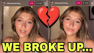 Elliana Walmsley CONFIRMS Break Up With Jentzen Ramirez 😱💔 With Proof  Piper Rockelle tea [upl. by Damalus]