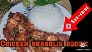 Chicken shashlikShashlik with gravyShashlik recipe [upl. by Acessej837]