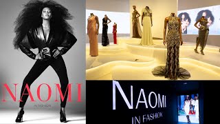 NAOMI in Fashion Exhibition at VampA London 2024  Watch 100 Iconic Dresses and Accessories  4K video [upl. by Kemeny]