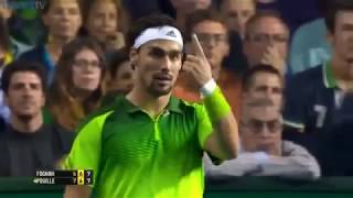 Fabio Fognini Vs Carlos Bernardes [upl. by Arihsay]