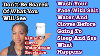 Wash Your Face With Salt And Cloves Water Before You Sleep And See What Happens us uk usa canada [upl. by Egroj]