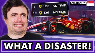 Our Reaction to Singapore Grand Prix Qualifying [upl. by Ado]