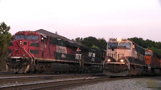 Ferromex BNSF CP CSX and NS in one sitting in Atlanta GA [upl. by Breh]