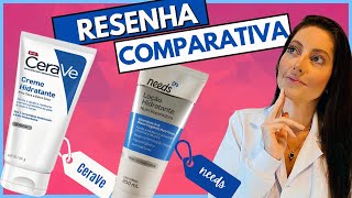 CeraVe x Needs  Creme Hidratante Corporal  RESENHA COMPARATIVA [upl. by Idnib]