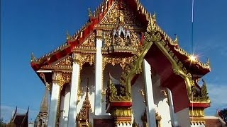 Amazing Wat Chalong temple Phuket Thailand [upl. by Nitsud]