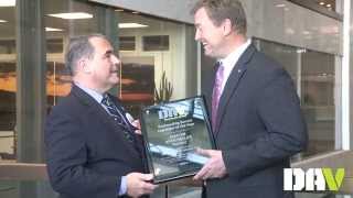 2014 DAV Outstanding Senate Legislator of the Year  Sen Dean Heller [upl. by Arihsak]