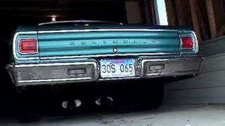 65 Chevelle With Noweeds exhaust 450 HP LS1 [upl. by Oalsinatse]