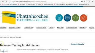 Apply to Chattahoochee Tech  Full Version [upl. by Ardnahc]