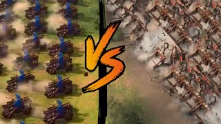 66 Springald VS 66 Mangonel Who wins [upl. by Ecirtahs]