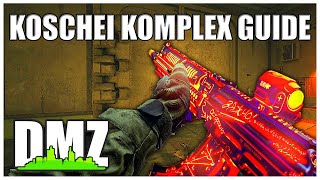 DMZ KOSCHEI COMPLEX GUIDE DEUTSCH  Alle Infos zum Koschei Complex  Solo Bosskampf [upl. by Leoy]