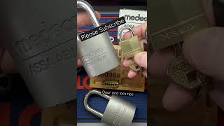 Diamond hard Boron Medeco Padlocks🔐 [upl. by Rice]