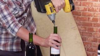 How To Open A Bottle Of Wine Without A Corkscrew  For The Win [upl. by Werda]