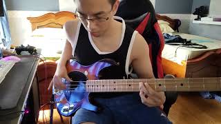 RHCP  Universally Speaking Bass Cover By Stanlery C w OLP MM2 [upl. by Ahsinik212]